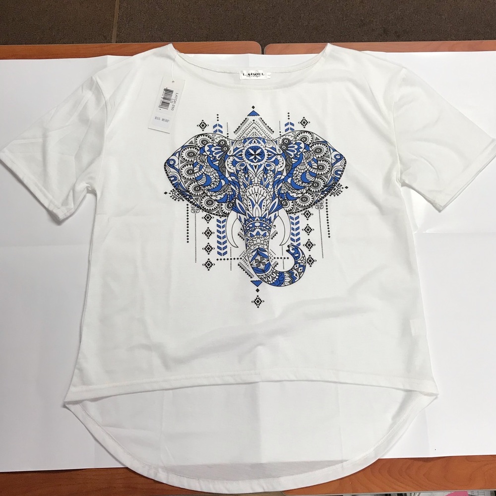 BNWT LA Soul Elephant Tshirt